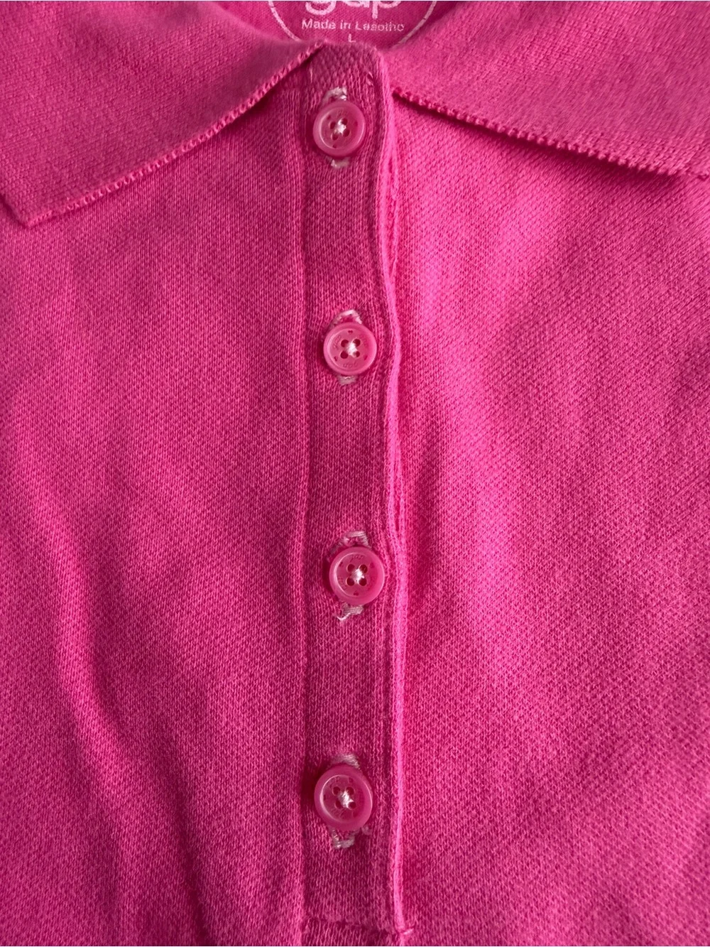 🩷🌸GAP KIDS Magenta Cotton Knit Tee Top NWT